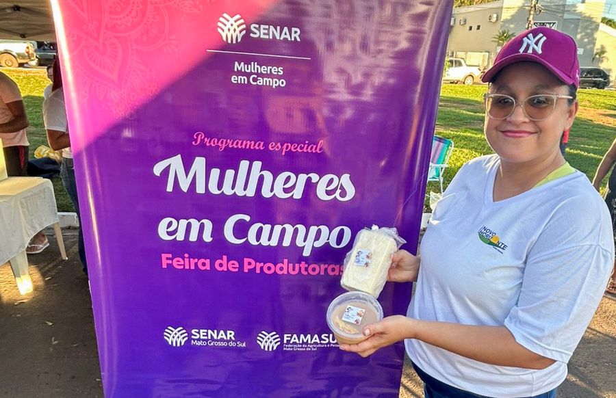 Feira das Produtoras do Senar/MS passa por três municípios de MS em agosto