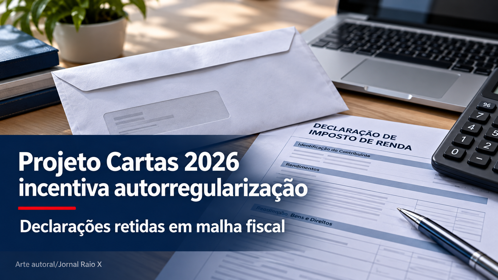 Receita envia cartas para incentivar correção de declarações na malha fina