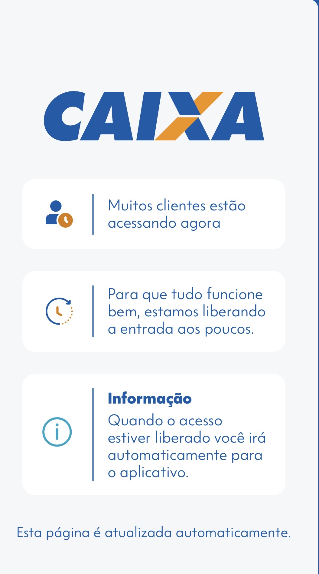 Aplicativo Caixa Tem apresenta lentidão em dia de pagamento do Bolsa Família